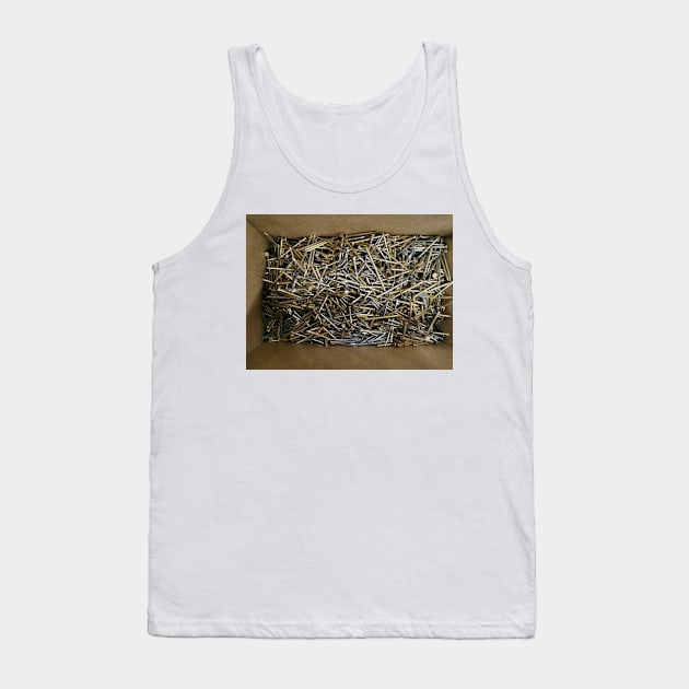 As HARD and SHARP and as USEFUL as NAILS Tank Top by mister-john